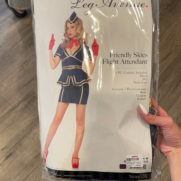 Friendly skies flight attendant